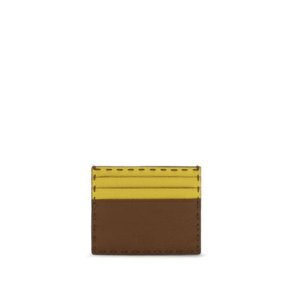Fendi Multicolor Calf Leather Bos Taurus Wallet