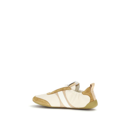 Chloé Beige Goatskin Athletic Sneakers