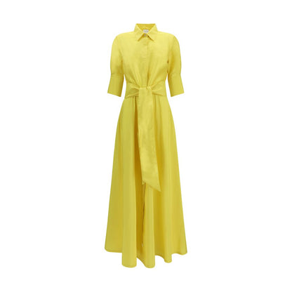 Sara Roka Bicolor Polyester Casual Dress