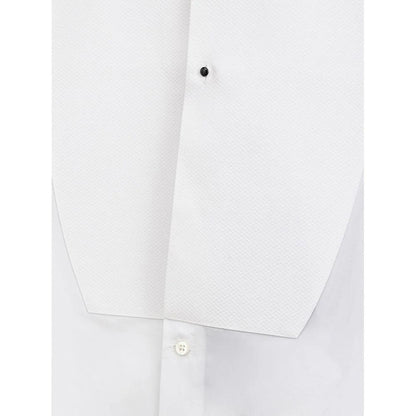 Dolce & Gabbana White Cotton Dress Shirt
