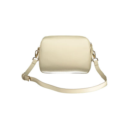 Mario Valentino Beige Polyethylene Handbag