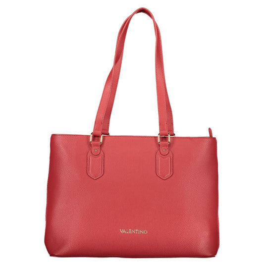 Mario Valentino Red Polyethylene Handbag