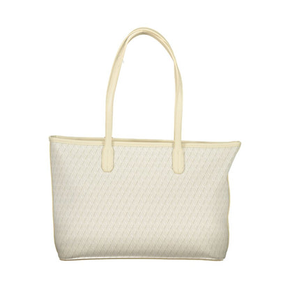 Mario Valentino Beige Polyethylene Handbag