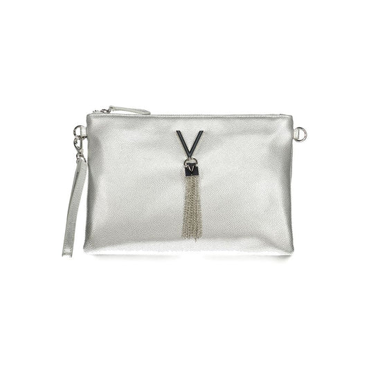Mario Valentino Gray Polyethylene Handbag