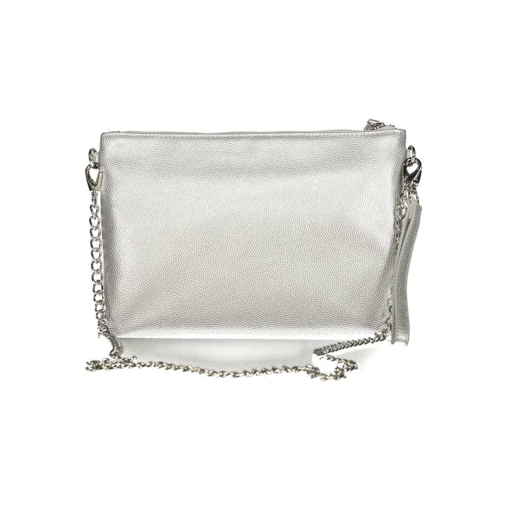 Mario Valentino Gray Polyethylene Handbag