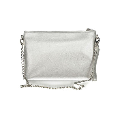 Mario Valentino Gray Polyethylene Handbag