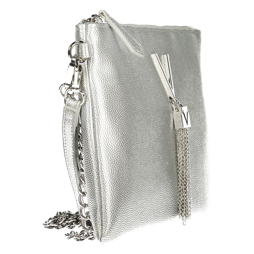 Mario Valentino Gray Polyethylene Handbag