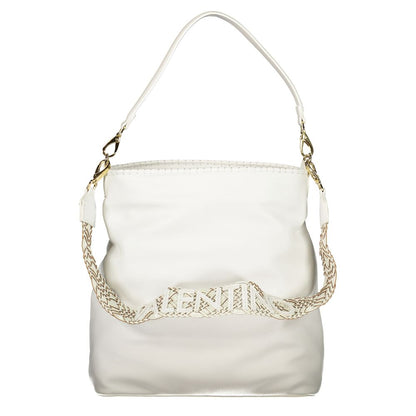 Mario Valentino White Polyethylene Handbag