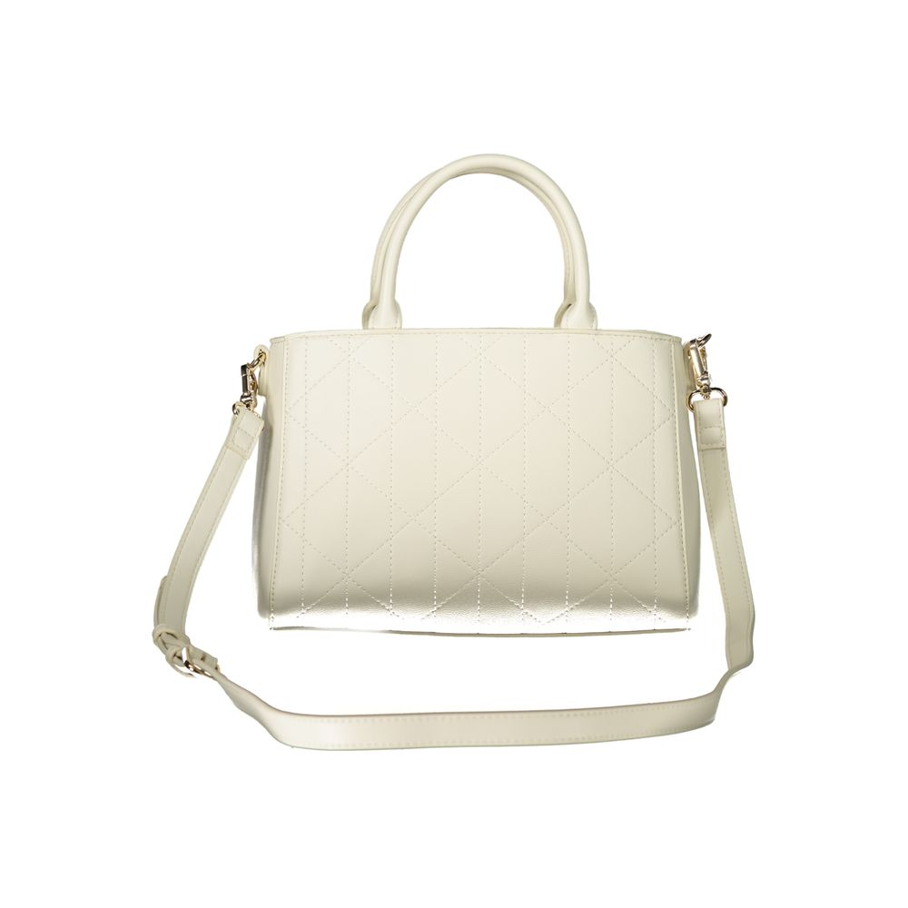 Mario Valentino White Polyethylene Handbag