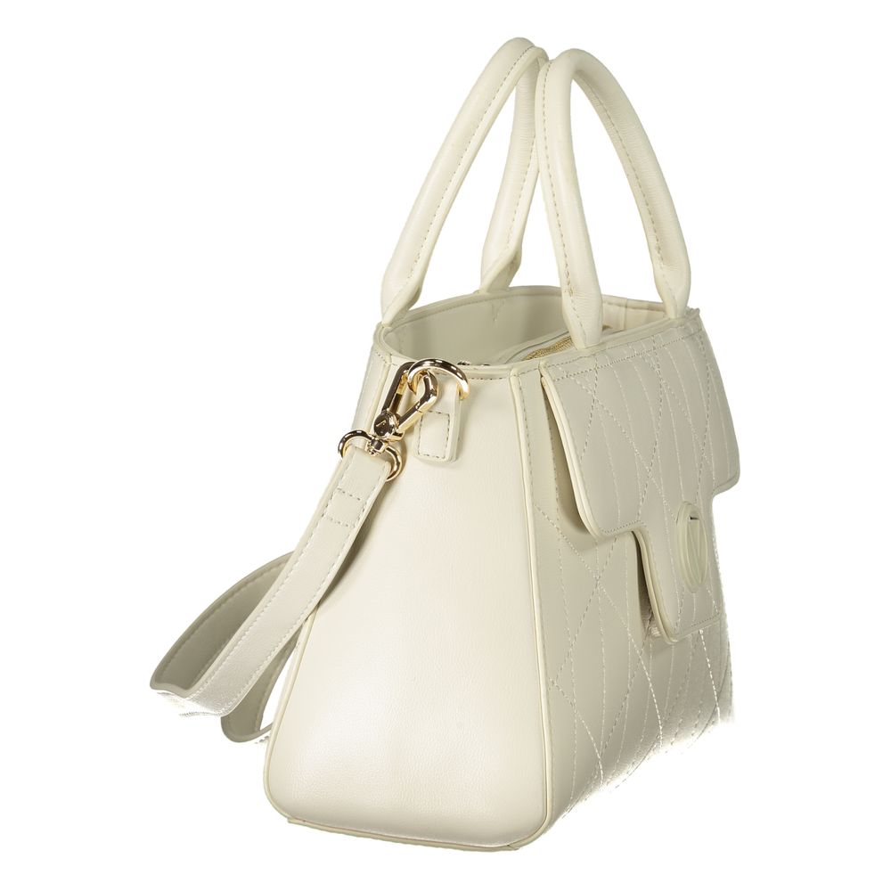 Mario Valentino White Polyethylene Handbag