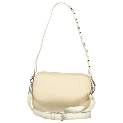 Mario Valentino Beige Polyethylene Handbag