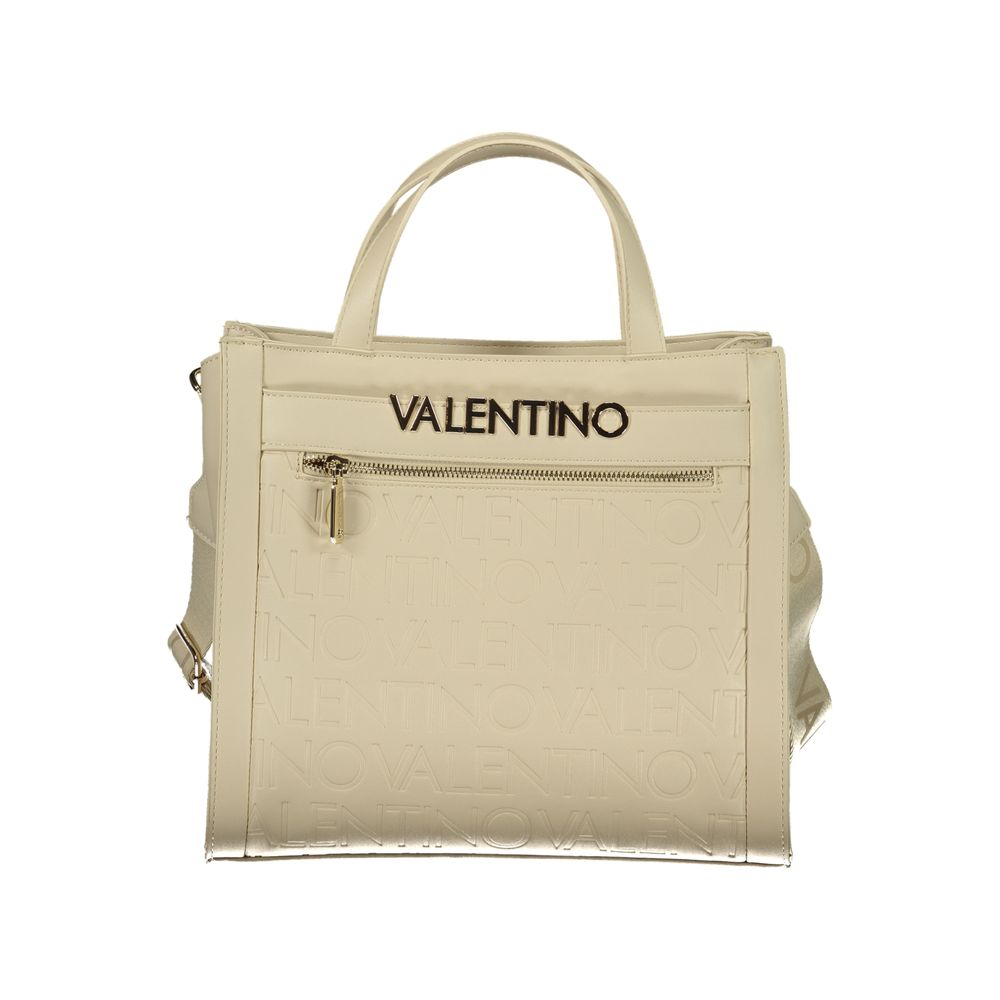 Mario Valentino Beige Polyethylene Handbag