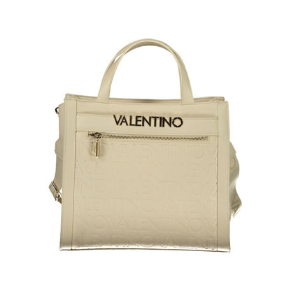 Mario Valentino Beige Polyethylene Handbag