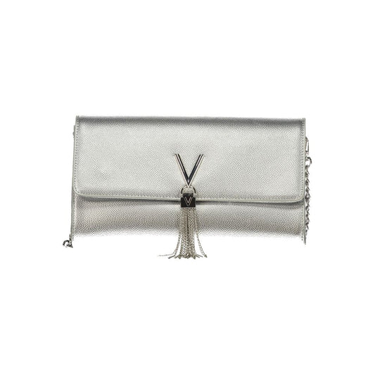 Mario Valentino Gray Polyethylene Handbag