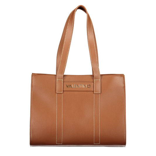 Mario Valentino Brown Polyethylene Handbag