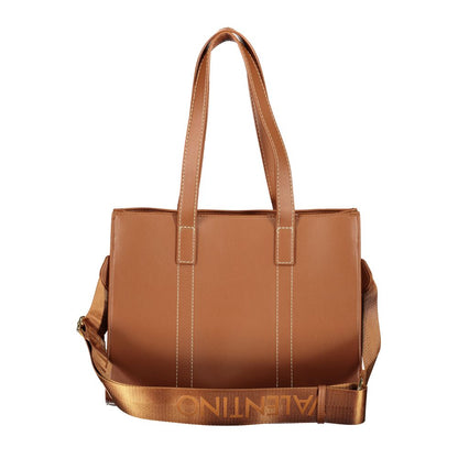 Mario Valentino Brown Polyethylene Handbag