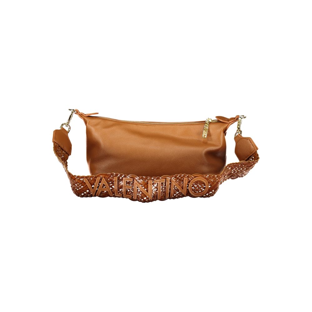 Mario Valentino Brown Polyethylene Handbag