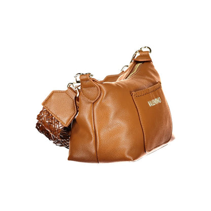 Mario Valentino Brown Polyethylene Handbag