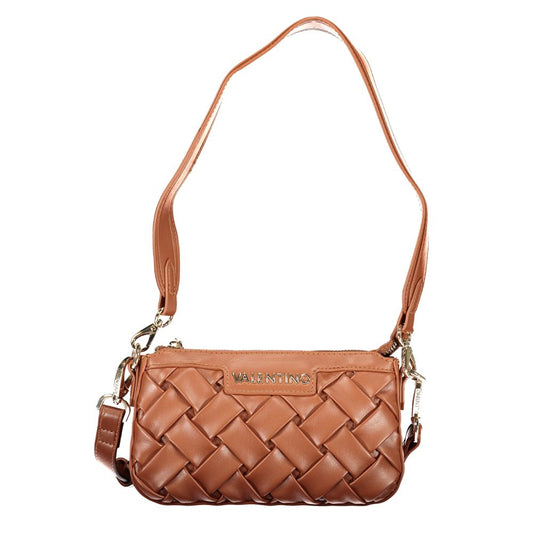 Mario Valentino Brown Polyethylene Handbag