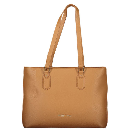 Mario Valentino Brown Polyethylene Handbag