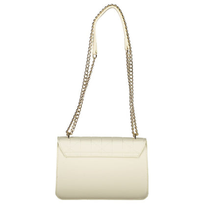 Mario Valentino White Polyethylene Handbag