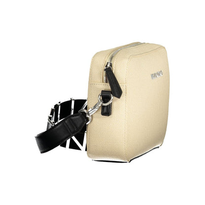 Mario Valentino Beige Polyethylene Handbag