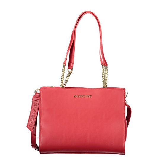 Mario Valentino Red Polyethylene Handbag