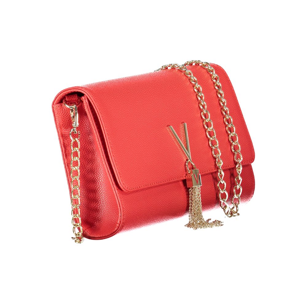 Mario Valentino Red Polyethylene Handbag