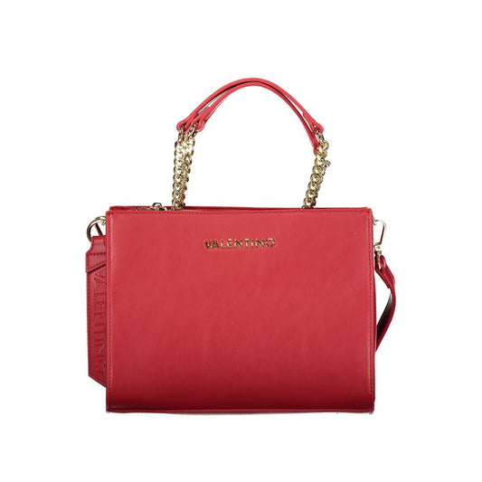 Mario Valentino Red Polyethylene Handbag