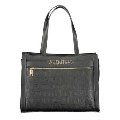 Mario Valentino Black Polyethylene Handbag