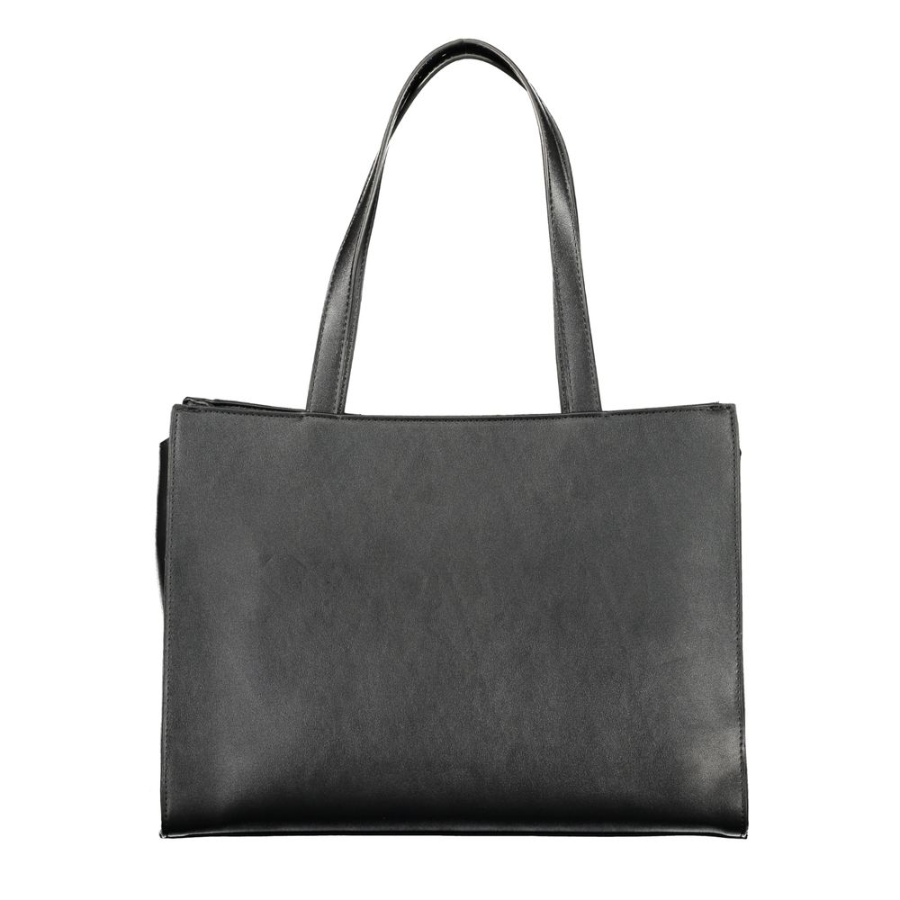 Mario Valentino Black Polyethylene Handbag