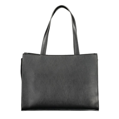Mario Valentino Black Polyethylene Handbag