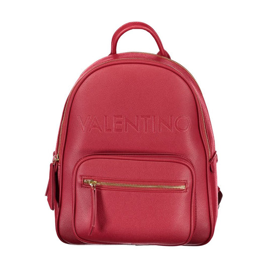 Mario Valentino Red Polyethylene Backpack