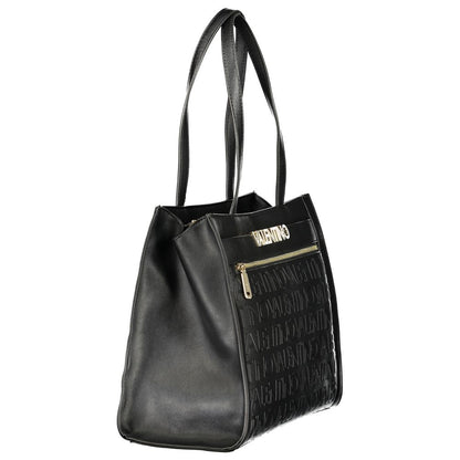 Mario Valentino Black Polyethylene Handbag