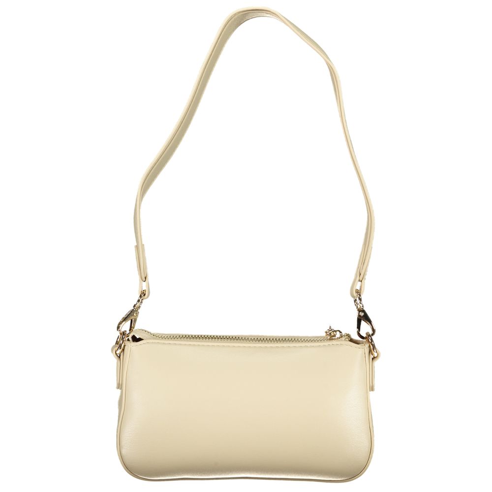 Mario Valentino Beige Polyethylene Handbag