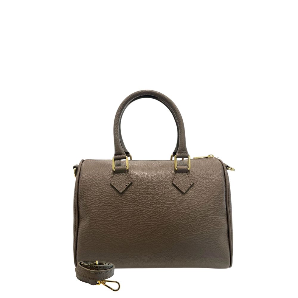 Baldinini Trend Brown Cowhide Shoulder Bag