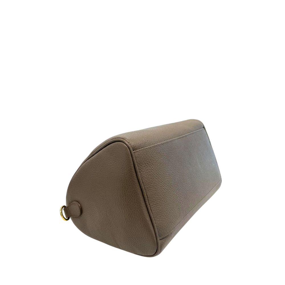 Baldinini Trend Brown Cowhide Shoulder Bag