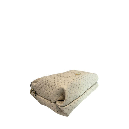 Baldinini Trend Beige Cowhide Shoulder Bag