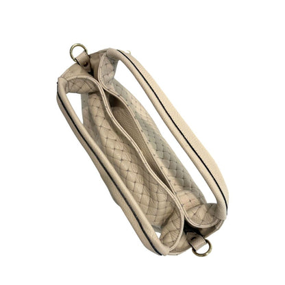 Baldinini Trend Beige Cowhide Shoulder Bag