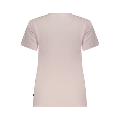 Guess Jeans Pink Cotton T-Shirt