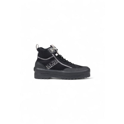 Superga Black Fabric Athletic Sneakers