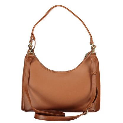 Mario Valentino Brown Polyurethane Women Bag
