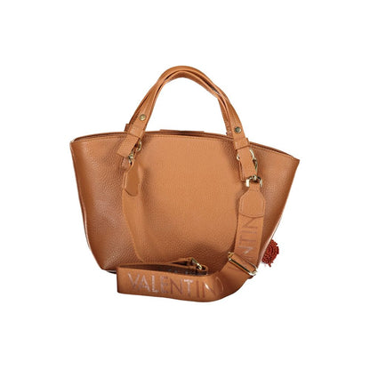 Mario Valentino Brown Polyurethane Womens Bag