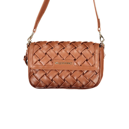 Mario Valentino Brown Polyethylene Handbag