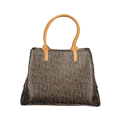 Mario Valentino Brown Polyethylene Handbag