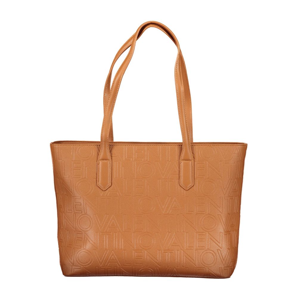 Mario Valentino Brown Polyethylene Handbag