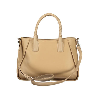 Mario Valentino Beige Polyethylene Handbag