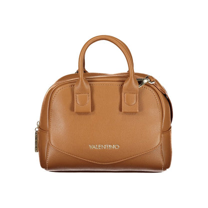 Mario Valentino Brown Polyethylene Handbag
