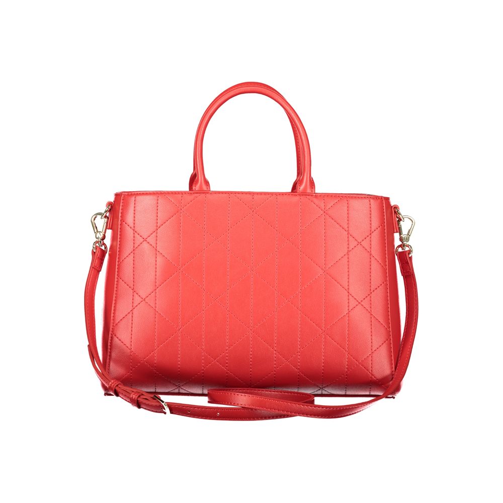 Mario Valentino Red Polyethylene Handbag