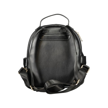 Mario Valentino Black Polyethylene Backpack